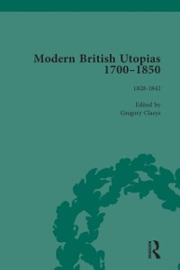 Cover Modern British Utopias, 1700-1850 Vol 7