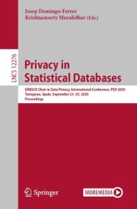 Cover Privacy in Statistical Databases