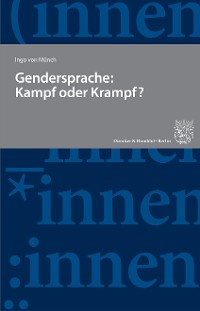 Cover Gendersprache: Kampf oder Krampf?