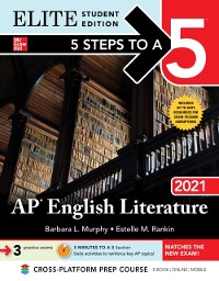 Cover 5 Steps to a 5: AP English Literature 2021 Elite Student edition