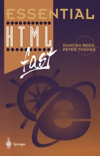 Cover Essential HTML fast