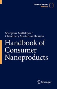 Cover Handbook of Consumer Nanoproducts