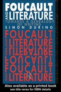 Cover Foucault and Literature