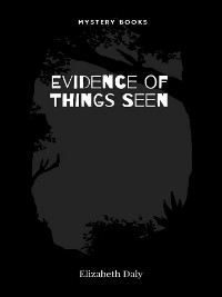 Cover Evidence of Things Seen