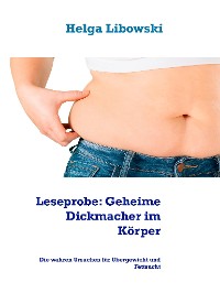 Cover Leseprobe: Geheime Dickmacher im Körper