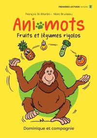 Cover Fruits et légumes rigolos - Niveau de lecture 2