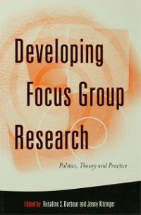 Cover Developing Focus Group Research