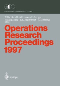 Cover Operations Research Proceedings 1997