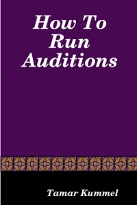 Cover How to Run Auditions