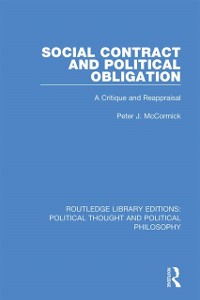 Cover Social Contract and Political Obligation