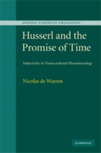 Cover Husserl and the Promise of Time