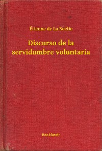 Cover Discurso de la servidumbre voluntaria