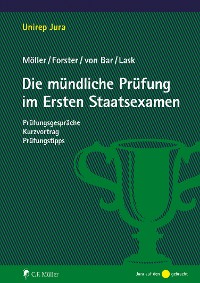 Cover Die mündliche Prüfung im Ersten Staatsexamen