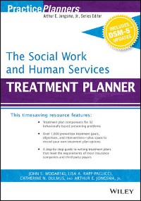 Cover The Social Work and Human Services Treatment Planner, with DSM 5 Updates