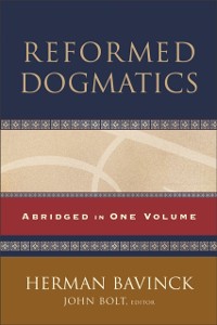 Cover Reformed Dogmatics