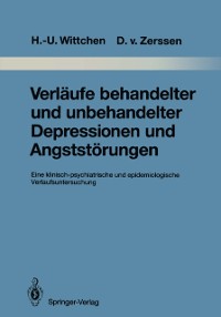 Cover Verläufe behandelter und unbehandelter Depressionen und Angststörungen