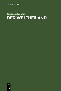 Cover Der Weltheiland