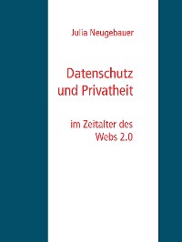 Cover Datenschutz und Privatheit