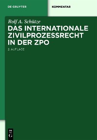 Cover Das internationale Zivilprozessrecht in der ZPO