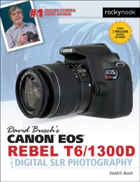 Cover David Busch's Canon EOS Rebel T6/1300D Guide to Digital SLR Photography
