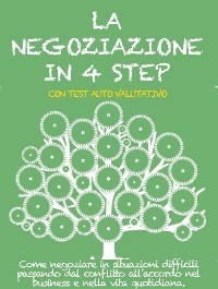 Cover LA NEGOZIAZIONE IN 4 STEP. Come negoziare in situazioni difficili passando dal conflitto all’accordo nel business e nella vita quotidiana.