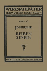 Cover Reiben und Senken