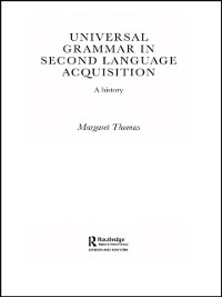 Cover Universal Grammar in Second-Language Acquisition