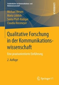 Cover Qualitative Forschung in der Kommunikationswissenschaft