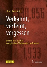 Cover Verkannt, verfemt, vergessen