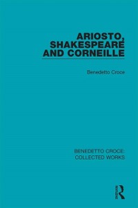 Cover Ariosto, Shakespeare and Corneille