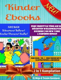 Cover Kinder Ebooks: Lustige Kinder Bilderbücher und Kinderwitze (Bestseller Kinder)