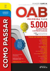 Cover Como Passar na OAB - 1ª Fase - 5.000 Questões Comentadas - 21ª Ed - 2025