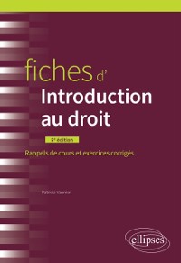 Cover Fiches d''Introduction au droit