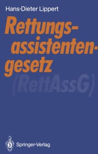 Cover Rettungsassistentengesetz (RettAssG)