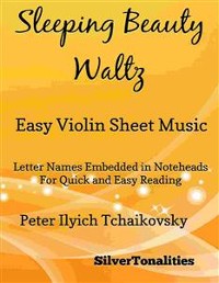 Cover Sleeping Beauty Waltz Easy Violin Sheet Music