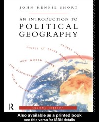 Cover Introduction to Political Geography