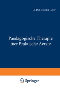Cover Paedagogische Therapie fuer Praktische Aerzte