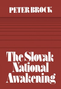 Cover Slovak National Awakening