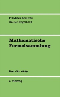 Cover Mathematische Formelsammlung