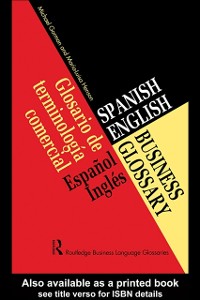 Cover Spanish/English Business Glossary