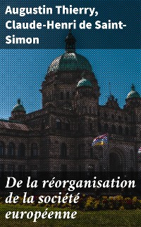 Cover De la réorganisation de la société européenne