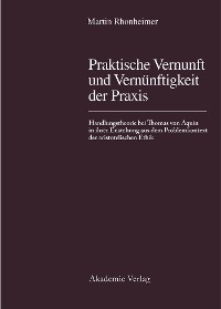 Cover Praktische Vernunft und Vernünftigkeit der Praxis