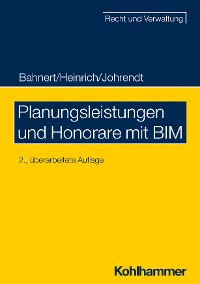 Cover Planungsleistungen und Honorare mit BIM