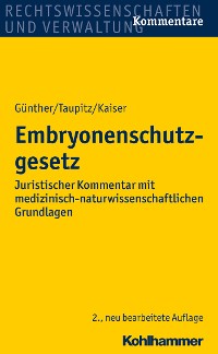Cover Embryonenschutzgesetz