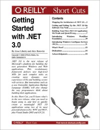 Cover Getting Started with .NET 3.0