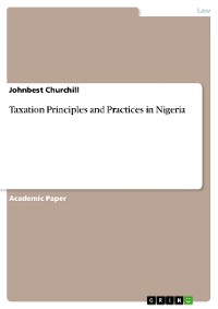 Cover Taxation Principles and Practices in Nigeria