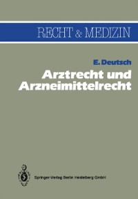 Cover Arztrecht und Arzneimittelrecht