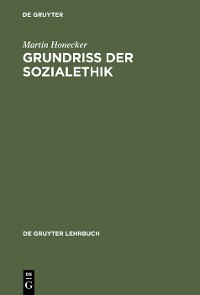 Cover Grundriss der Sozialethik