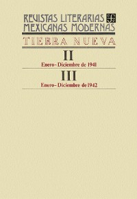 Cover Tierra nueva II, enero-diciembre de 1941–III, enero–diciembre de 1942