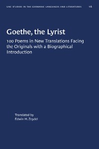 Cover Goethe, the Lyrist